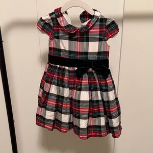 Carter's Christmas Plaid Dress